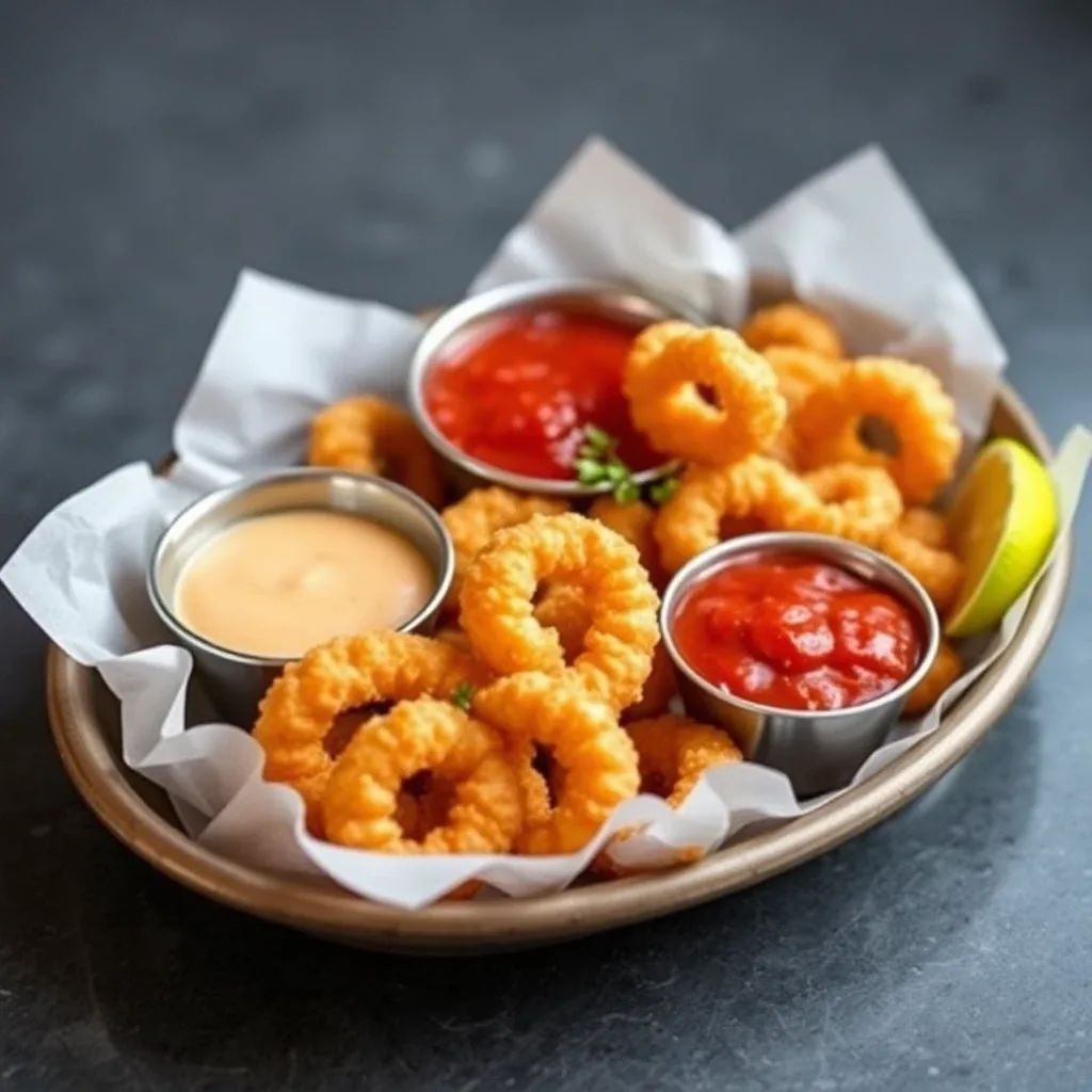 Crispy Calamari Gold
